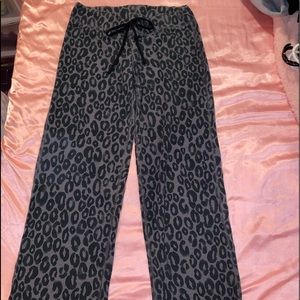 Cheetah pajama pants!